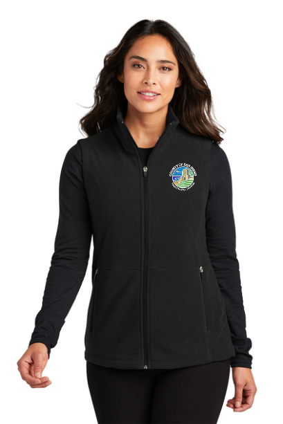 L152 Port Authority® Ladies Accord Microfleece Vest Aging
