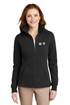 L293 Slate Grey Ladies Slub Fleece Full-Zip Jacket ACS