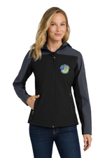 L335 Women's Hooded Core Soft Shell Jacket FG3