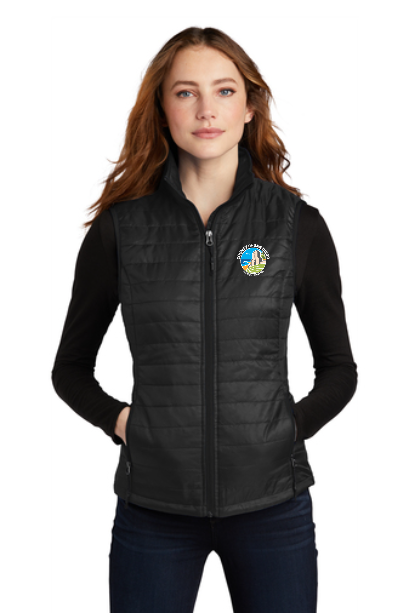 L851 Port Authority® Ladies Packable Puffy Vest GS