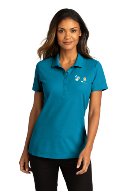 LK810 Port Authority® Women's SuperPro React™ Polo ACS