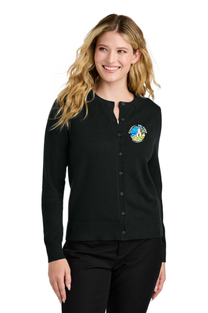 LSW2870 Port Authority® Ladies Cardigan Sweater GS