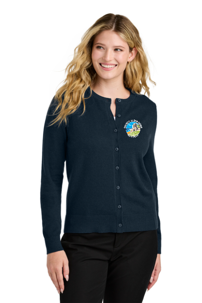 LSW2870 Port Authority® Ladies Cardigan Sweater GS