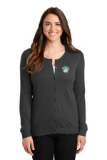 LSW2870 Port Authority® Ladies Cardigan Sweater FG3