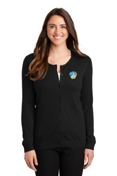 LSW287 Port Authority® Ladies Cardigan Sweater GS