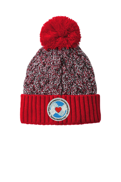 CECO NEW ERA MARLED KNIT BEANIE  TAX DEDUCTIBLE