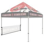[Prime] 10ft. Tent Half Wall with Steel Rail - WS Display