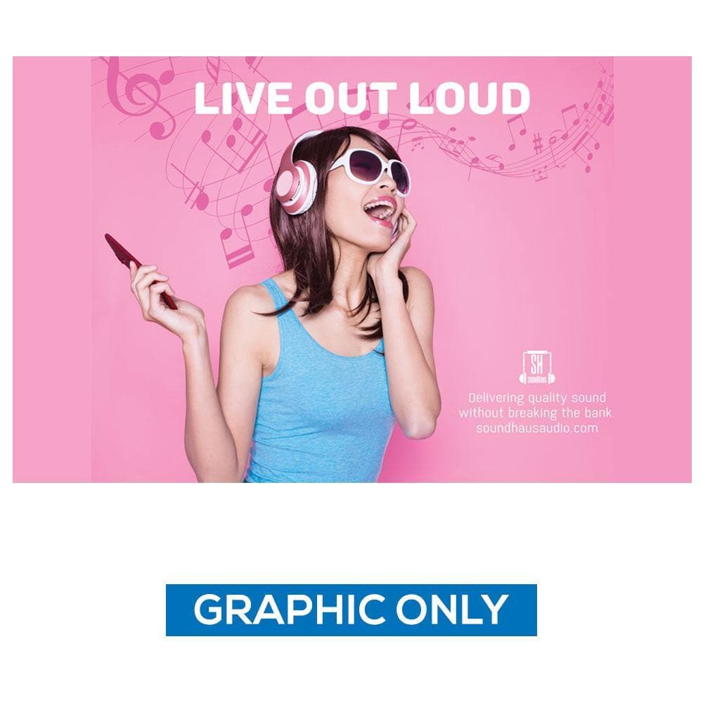 [Prime] 8ft. & 10ft. Fabric Pop Up Display - WS Display