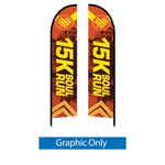 14ft. Large Feather Flag - WS Display