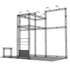 20ft x 10ft Origami SEG Truss Island - A