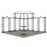 20ft x 20ft Origami SEG Truss Island - D