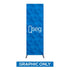 1.6 x 4.9ft.  QSEG Quick Wall Display - WS Display