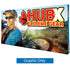15ft. RPL Straight Fabric Pop Display - WS Display