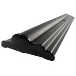 24" SilverStep Tabletop Retractable Banner Stand (Black and Silver) - WS Display