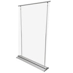 Clear Banner Retractable Stand - WS Display