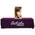 24" SilverStep Tabletop Retractable Banner Stand (Black and Silver) - WS Display