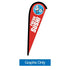 7.5ft. Sunbird Custom Flag - WS Display