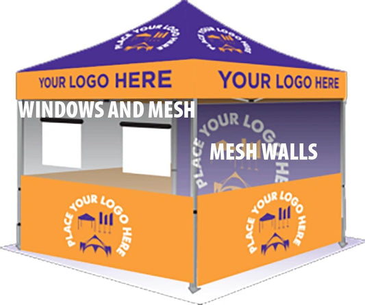 Custom Food Tent - Fire Certificate