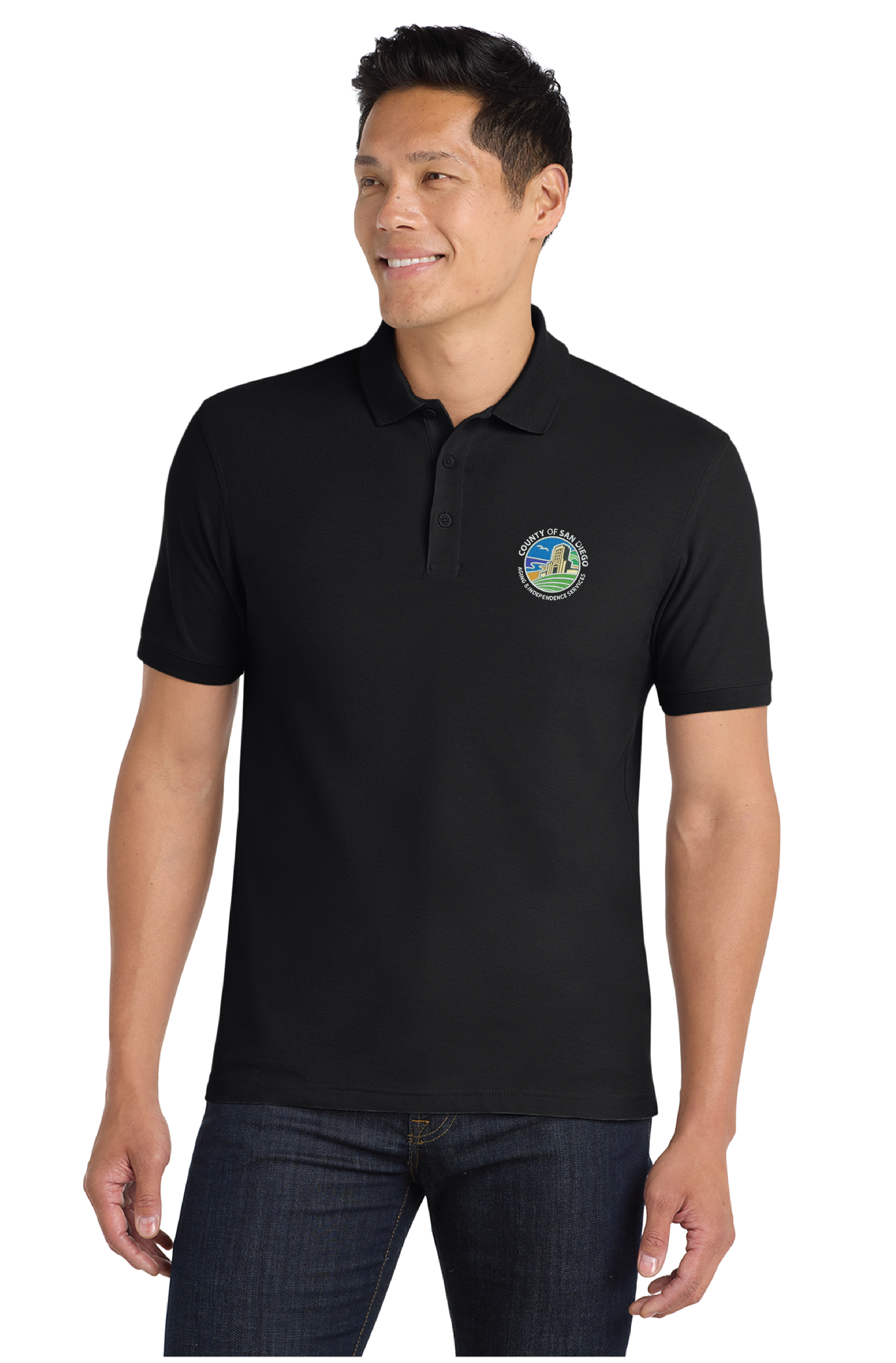 K100 Port Authority® Mens SuperPro React™ Polo Aging