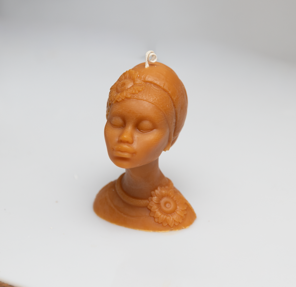 African Goddess Candle