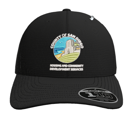 C301 Solid  Color Hat Housing with Community Embroidery