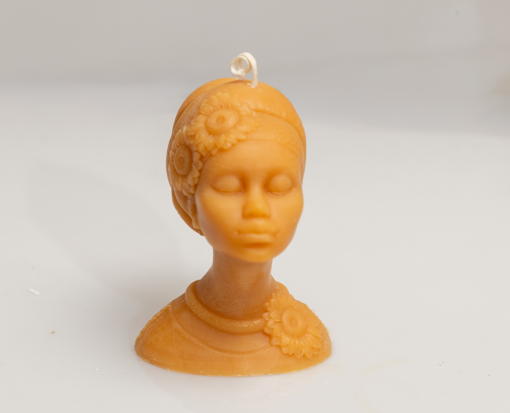 African Goddess Candle