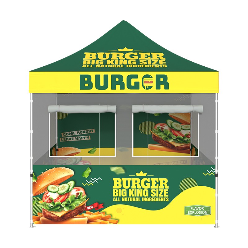 Custom Food Tent - Fire Certificate